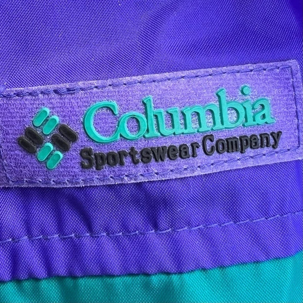 Vintage Columbia Full Zip Windbreaker
Radial Sleeve Jacket Men's Size S - Picture 5 of 9
